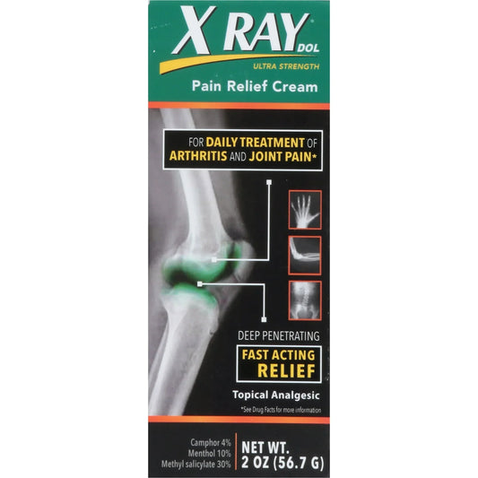 X Ray Dol Ultra Strength Pain Relief Cream for Arthritis & Muscle Pain, 2 oz - Exotic Pro