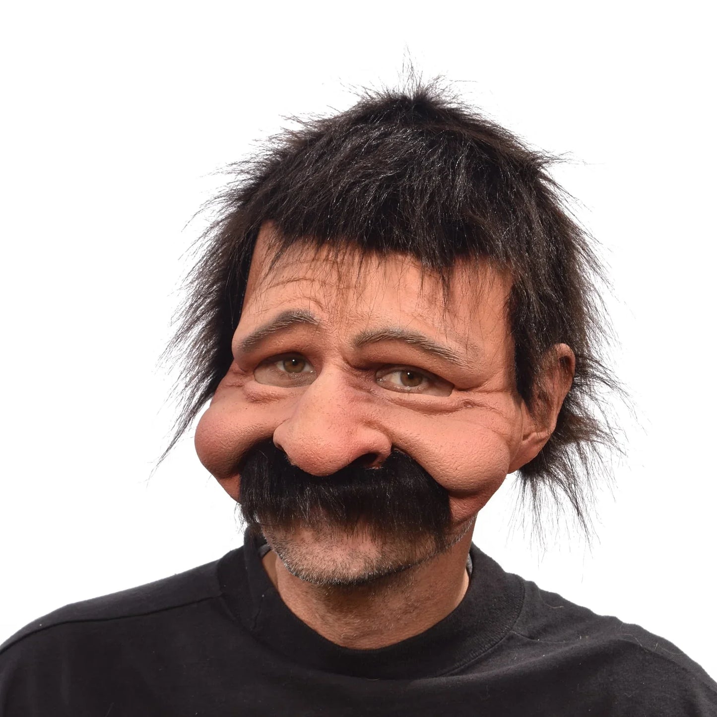 Zagone Studios Uncle Bobby Goofy Latex Halloween Adult Costume Mask (One Size) - Exotic Pro