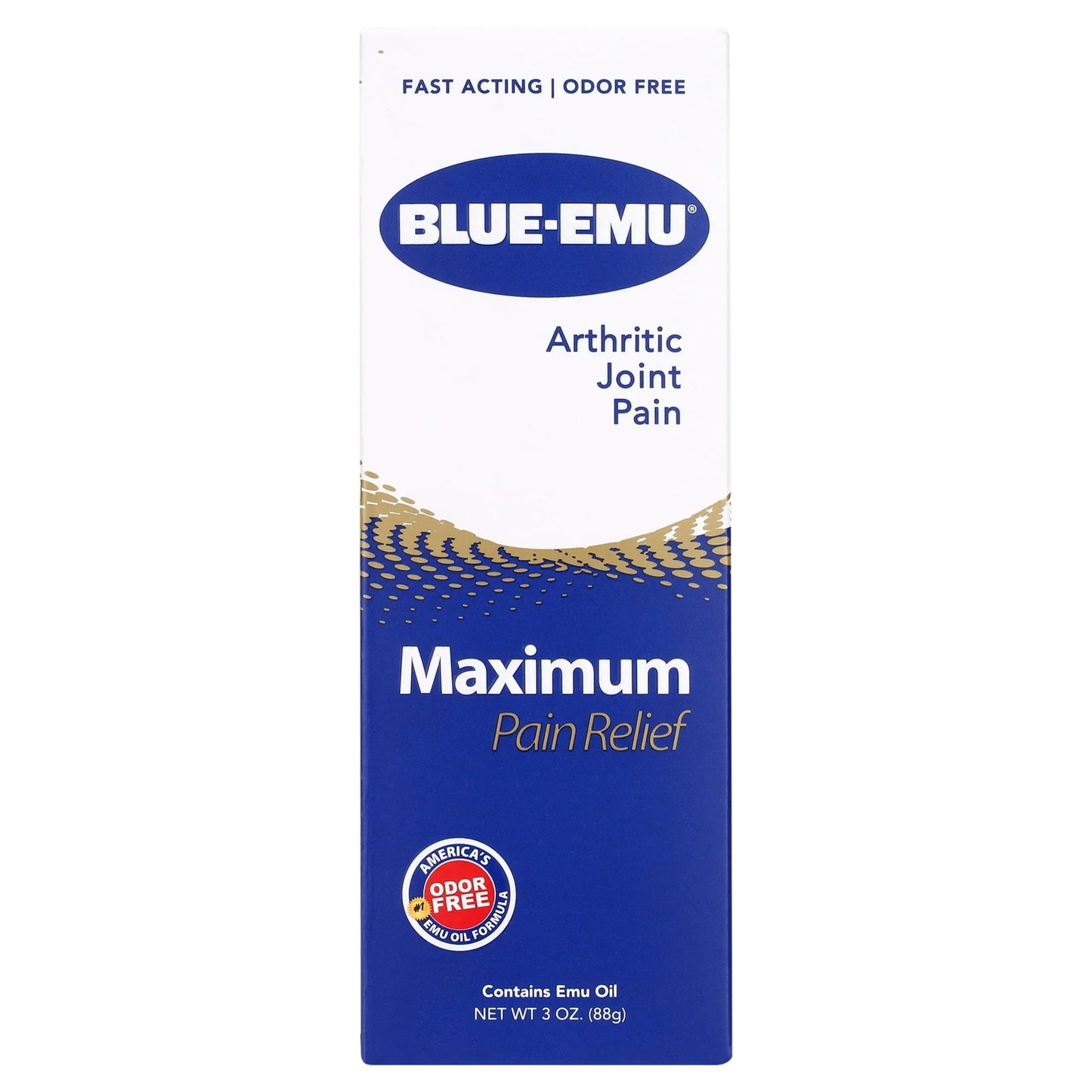 Blue-Emu Maximum Pain Relief Cream for Arthritis & Muscle Pain | 3 oz - Exotic Pro