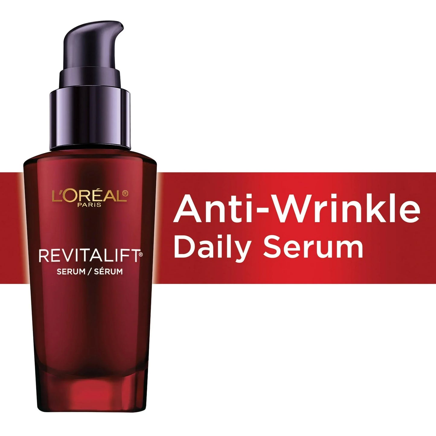 L'Oreal Paris Revitalift Triple Power Anti-Aging Concentrated Face Serum, Hyaluronic Acid and Pro-Xylane, Reduces Wrinkles 1 oz - Exotic Pro