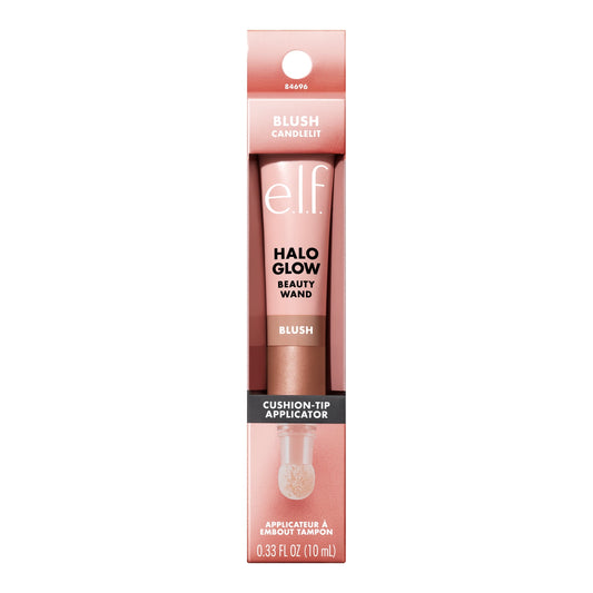 e.l.f. Halo Glow Blush Beauty Wand - Shade Candlelit, 0.33 fl oz