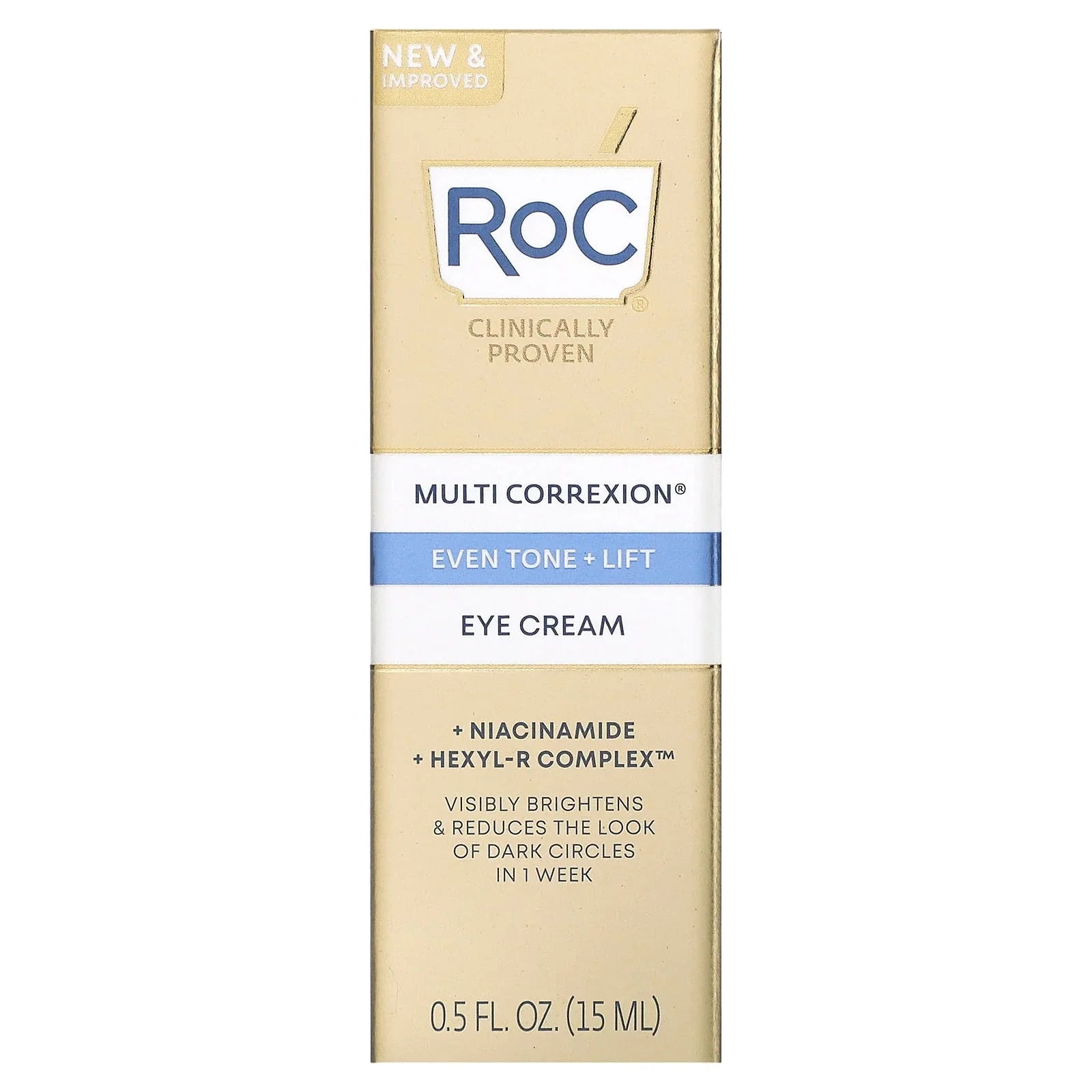 RoC Multi Correxion Even Tone + Lift Hexyl-R Complex Eye Cream All Skin Types - Exotic Pro