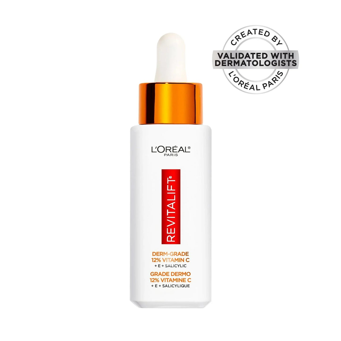 L'Oreal Revitalift 12% Vitamin C, E & Salicylic Acid Serum, 1.01 fl oz - Exotic Pro