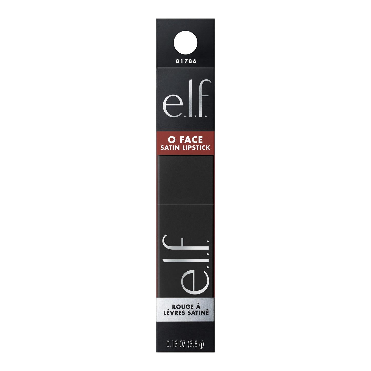 e.l.f. O Face Satin Lipstick – Drive | Creamy Mauve Long-Wear Lip Color