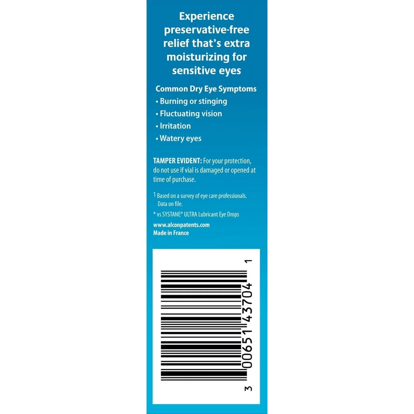 Systane Hydration PF Eye Drops | 30 Vials for Dry Eye Relief & Daily Use - Exotic Pro