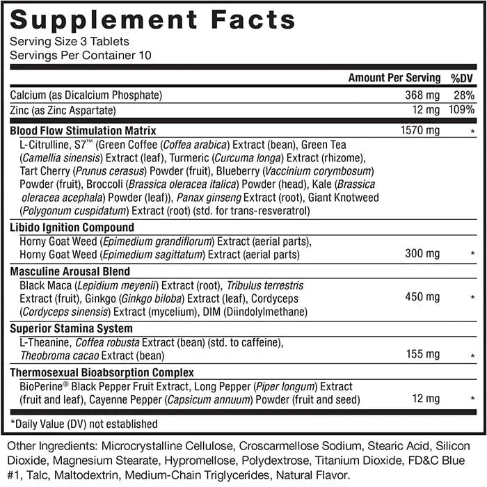 Force Factor Score! XXL – Nitric Oxide Booster for Men, 30 Tablets - Exotic Pro