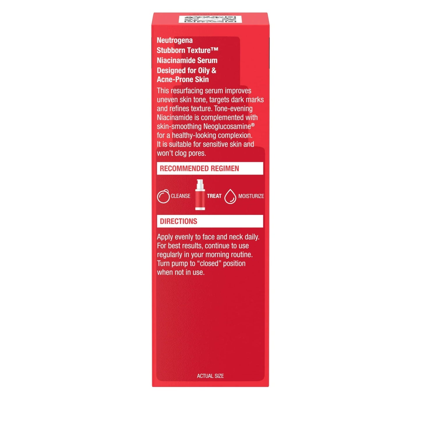 Neutrogena Stubborn Texture Resurfacing Face Serum with Niacinamide | 1 oz - Exotic Pro