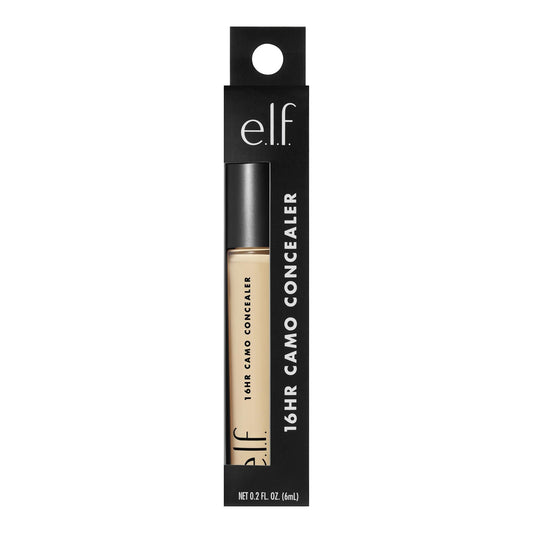 e.l.f. 16HR Camo Concealer – Medium Warm, Full Coverage, 0.203 fl oz