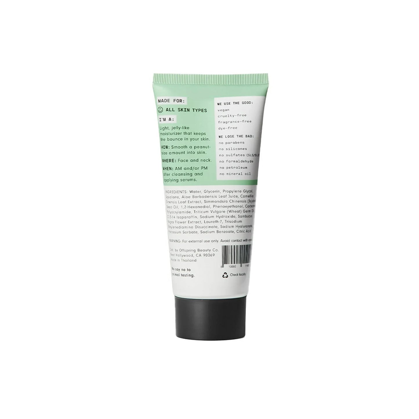 Versed Dew Point Moisturizing Gel-Cream for Hydration - 2 fl oz - Exotic Pro