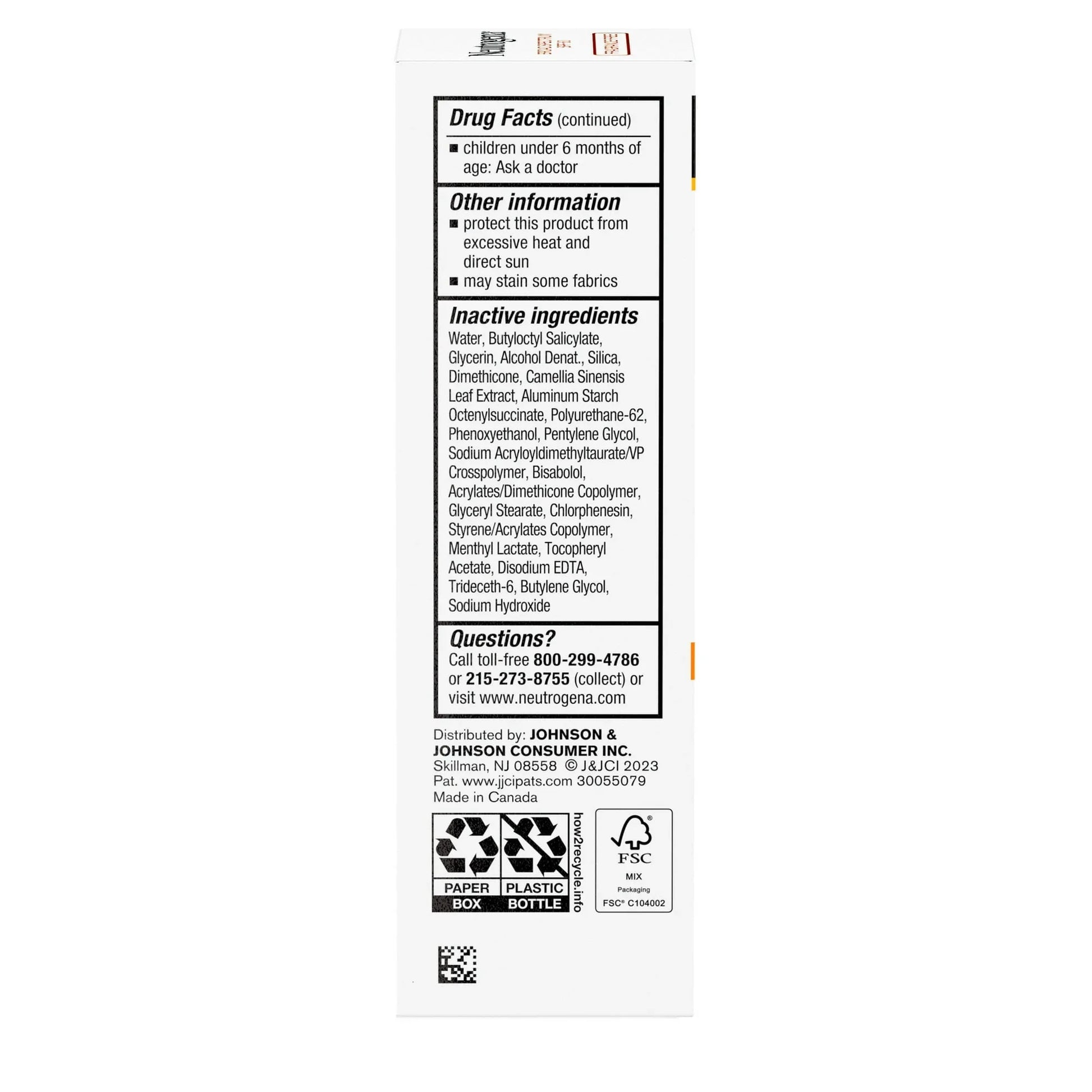 Neutrogena Clear Face SPF 60 Serum Sunscreen with Green Tea – 1.7 fl oz - Exotic Pro