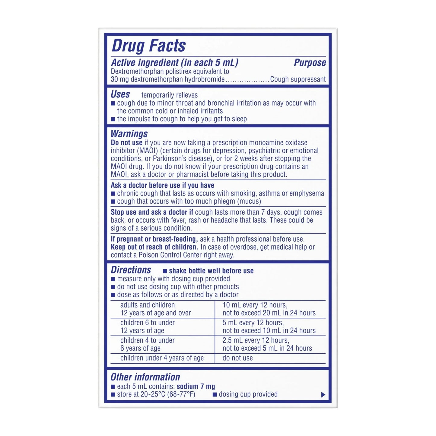 Delsym 12 Hour Cough Relief Liquid – Grape Flavor Cough Suppressant, 3 oz - Exotic Pro