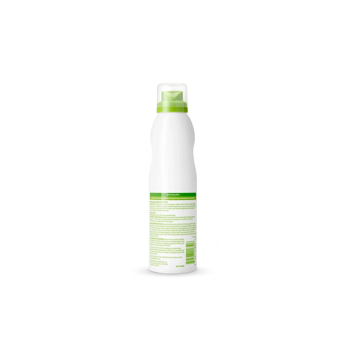 BabyGanics Natural Insect Repellent Spray, Plant-Based Formula, 5 fl oz - Exotic Pro