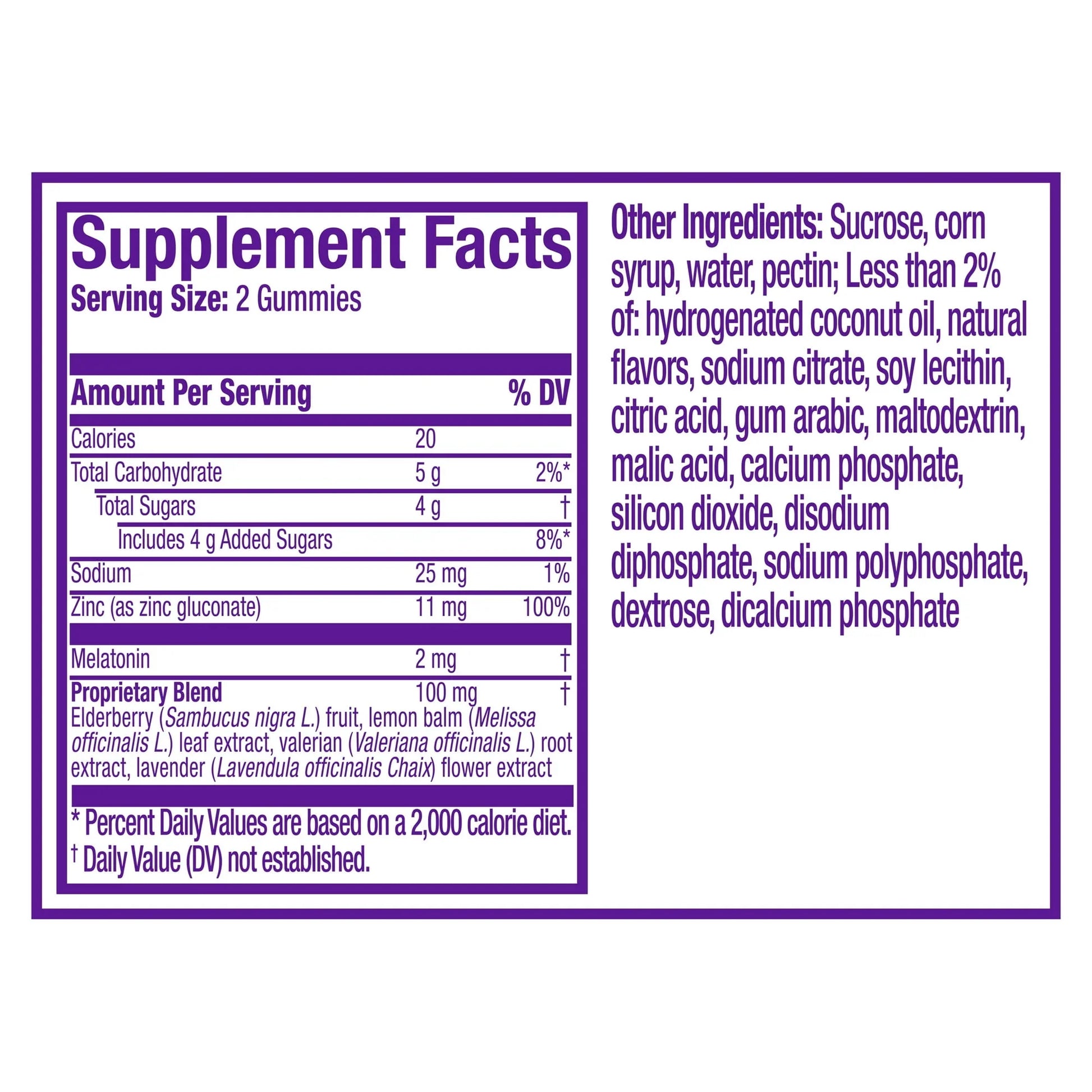 Vicks Pure Zzzs Melatonin Sleep + Immune Support Gummies, 1mg, 42 Ct - Exotic Pro