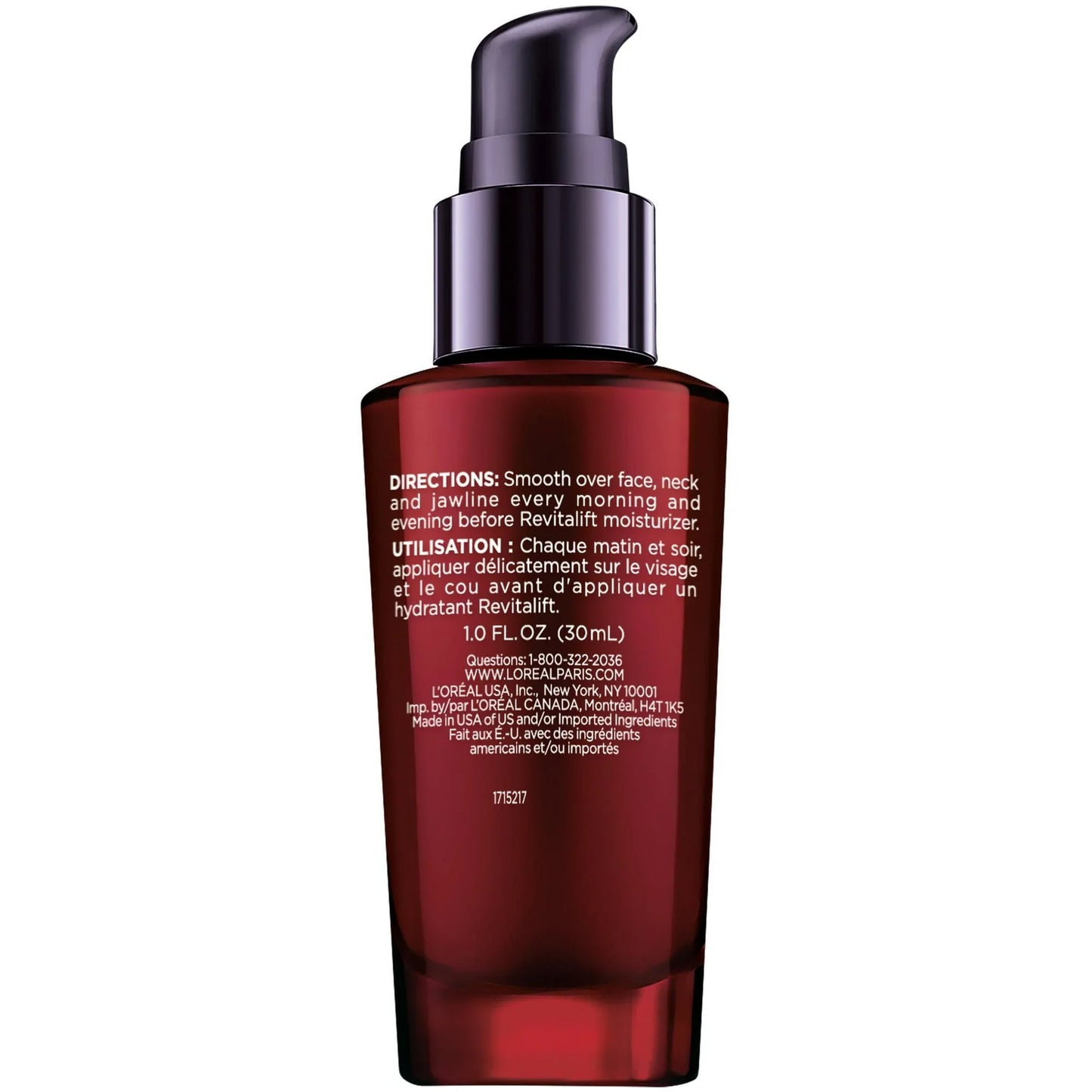 L'Oreal Paris Revitalift Triple Power Anti-Aging Concentrated Face Serum, Hyaluronic Acid and Pro-Xylane, Reduces Wrinkles 1 oz - Exotic Pro