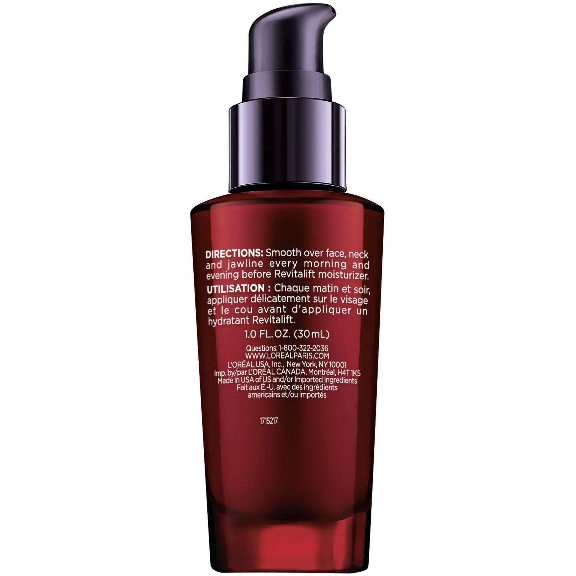 L'Oreal Paris Revitalift Triple Power Anti-Aging Concentrated Face Serum, Hyaluronic Acid and Pro-Xylane, Reduces Wrinkles 1 oz - Exotic Pro