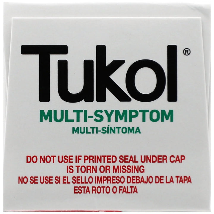 Tukol Cough &amp; Congestion Syrup – Multi-Symptom Cold Relief, 4 fl oz - Exotic Pro
