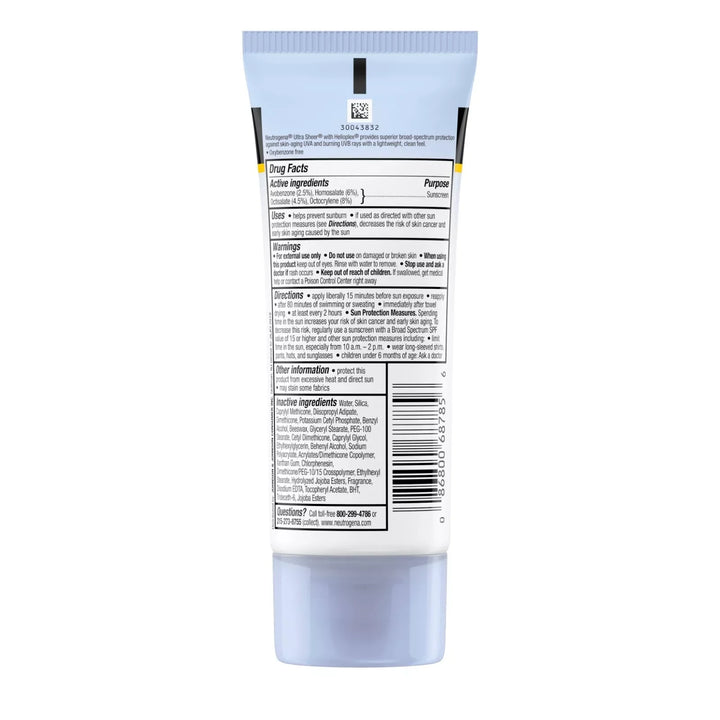 Neutrogena Ultra Sheer Dry-Touch SPF 30 Sunscreen Lotion, 3 fl. oz - Exotic Pro