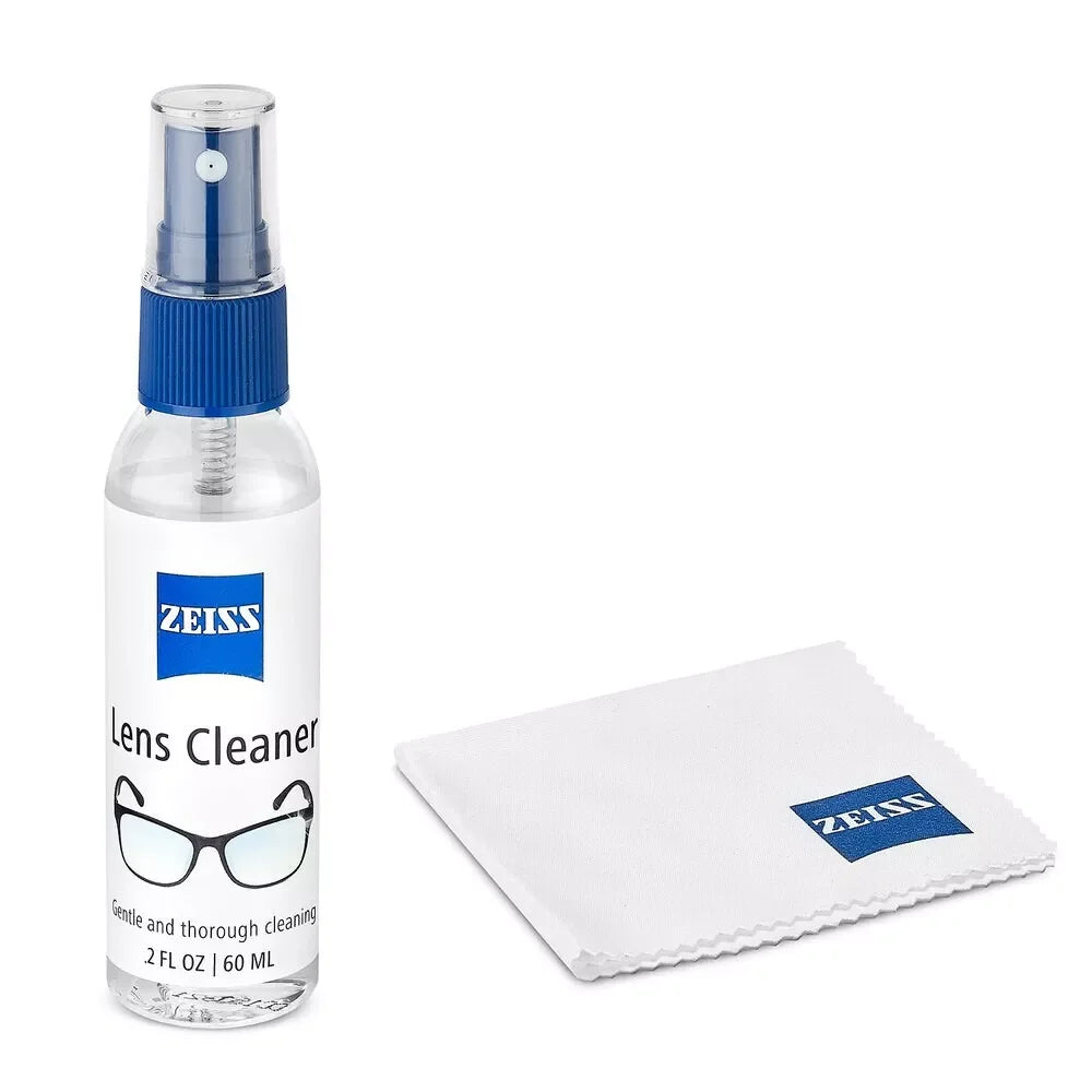 ZEISS Lens Cleaning Kit – Spray & Microfiber Cloth for All Lenses - Exotic Pro