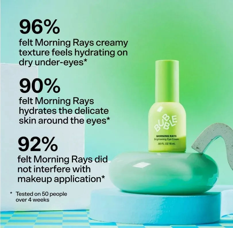 Bubble Skincare Morning Rays Brightening Eye Cream - 0.50 fl oz - Exotic Pro
