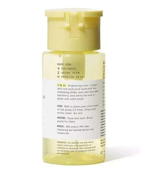 Versed Weekend Glow Daily Brightening Solution - 4 fl oz - Exotic Pro