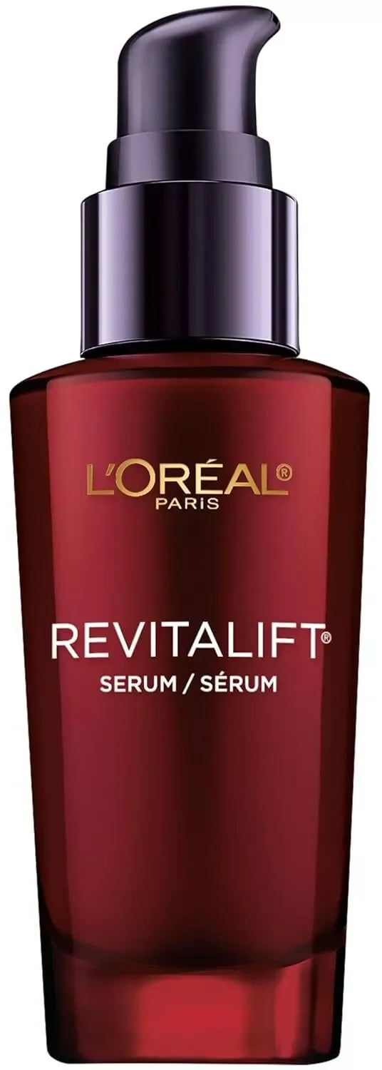 L'Oreal Paris Revitalift Triple Power Anti-Aging Concentrated Face Serum, Hyaluronic Acid and Pro-Xylane, Reduces Wrinkles 1 oz - Exotic Pro
