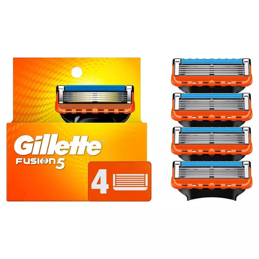 Gillette Fusion5 Men's Razor Blade Refills - 4 Cartridges