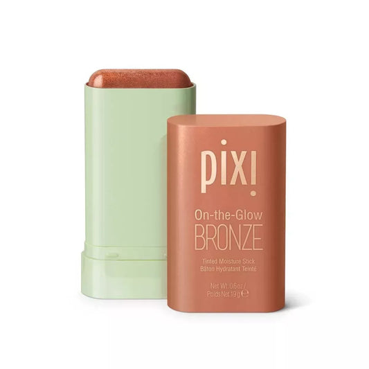 PIXI On The Glow BRONZER RICH GLOW tinted moisture stick lips cheeks - 0.6 oz