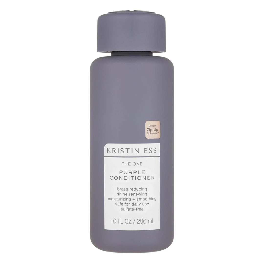 Kristin Ess The One Purple Conditioner – Toning for Blonde Hair, 10 oz - Exotic Pro