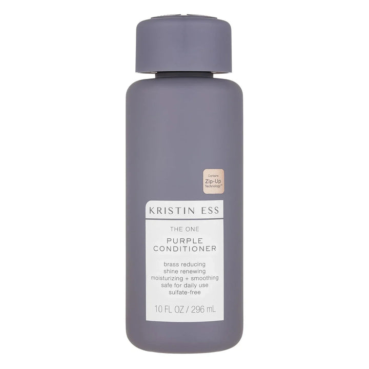 Kristin Ess The One Purple Conditioner – Toning for Blonde Hair, 10 oz - Exotic Pro