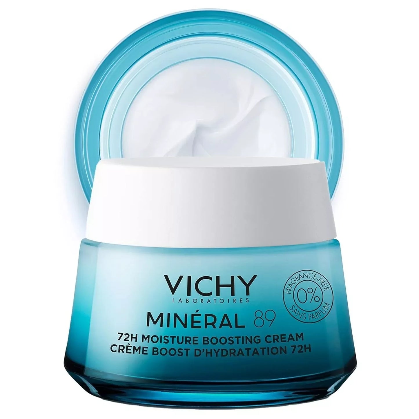 VICHY Mineral 89 Fragrance Free 72h Moisture Boosting Lightweight Cream With Hyaluronic Acid - Exotic Pro
