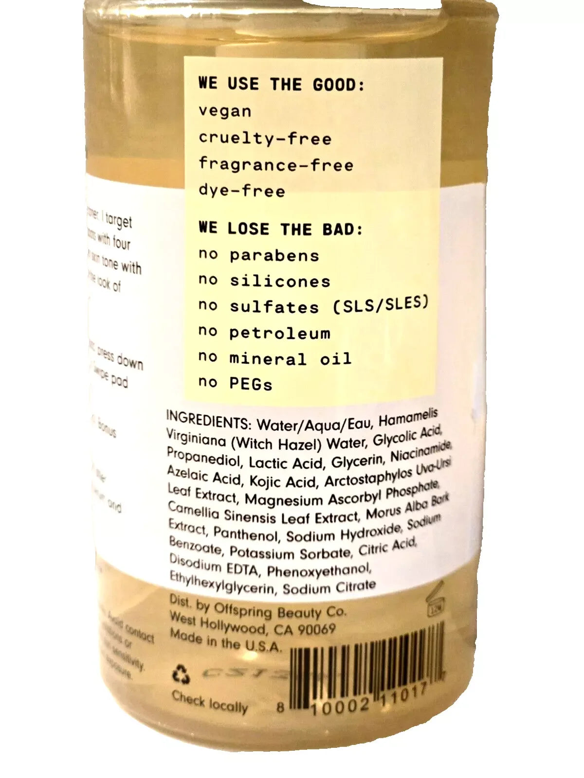 Versed Weekend Glow Daily Brightening Solution - 4 fl oz - Exotic Pro