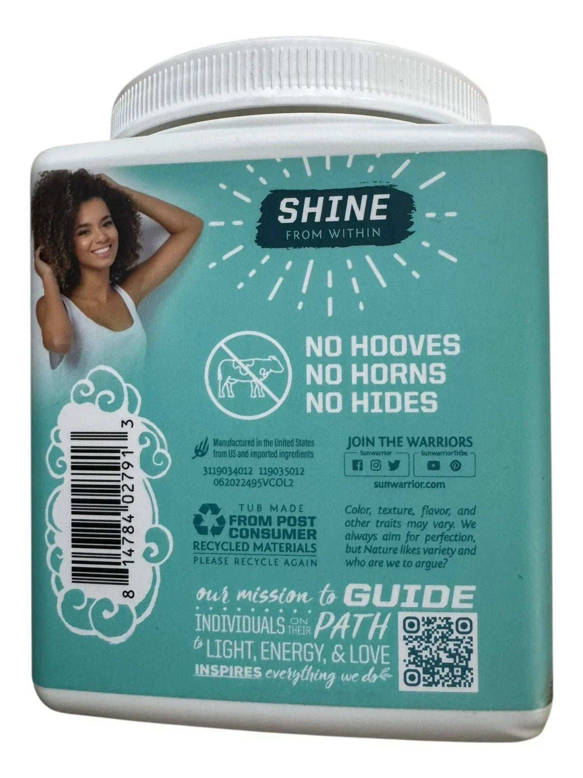 SunWarrior Organic Collagen Builder Powder, Tahitian Vanilla Flavor - Exotic Pro