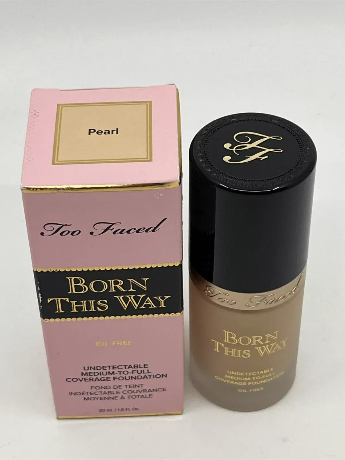 Born This Way Too Faced Undetectable Medium to Full Coverage Foundation - Pearl 30ml/1.0Oz - Exotic Pro