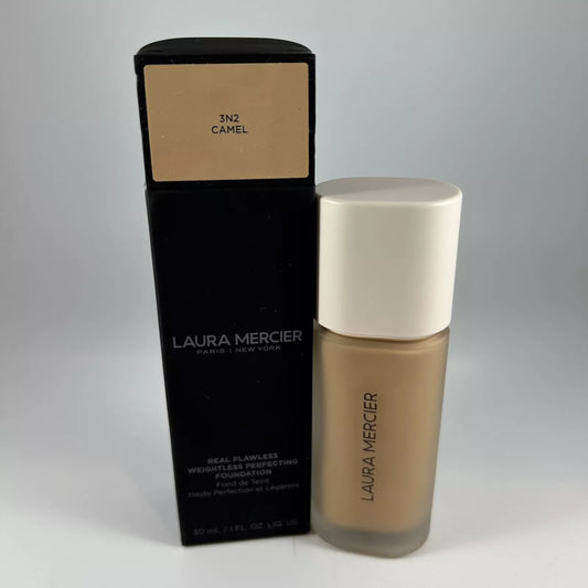 Laura Mercier Real Flawless Weightless Perfecting Foundation 3N2 Camel - New