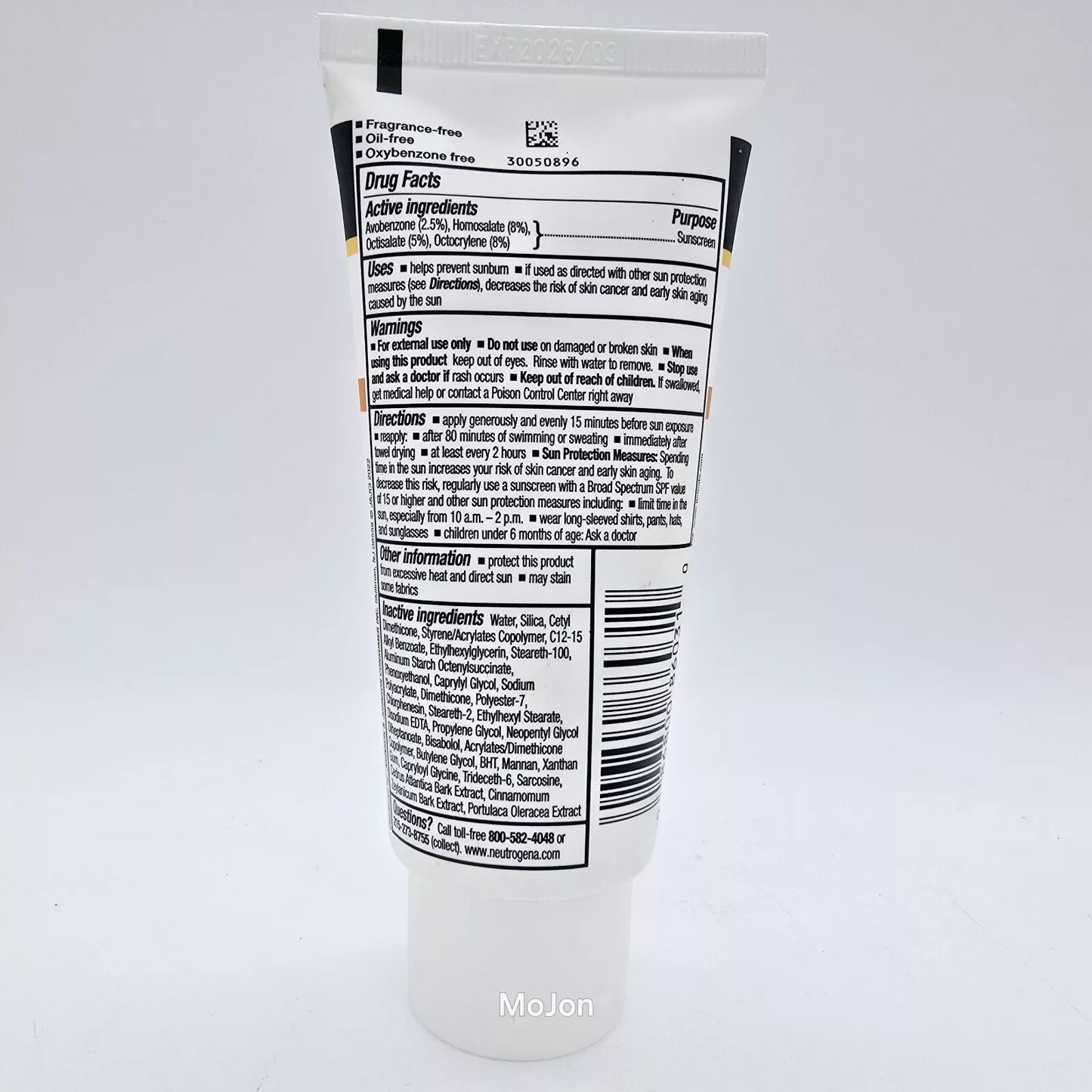 Neutrogena Clear Face Liquid Lotion Sunscreen with SPF 30, 3 fl. oz - Exotic Pro