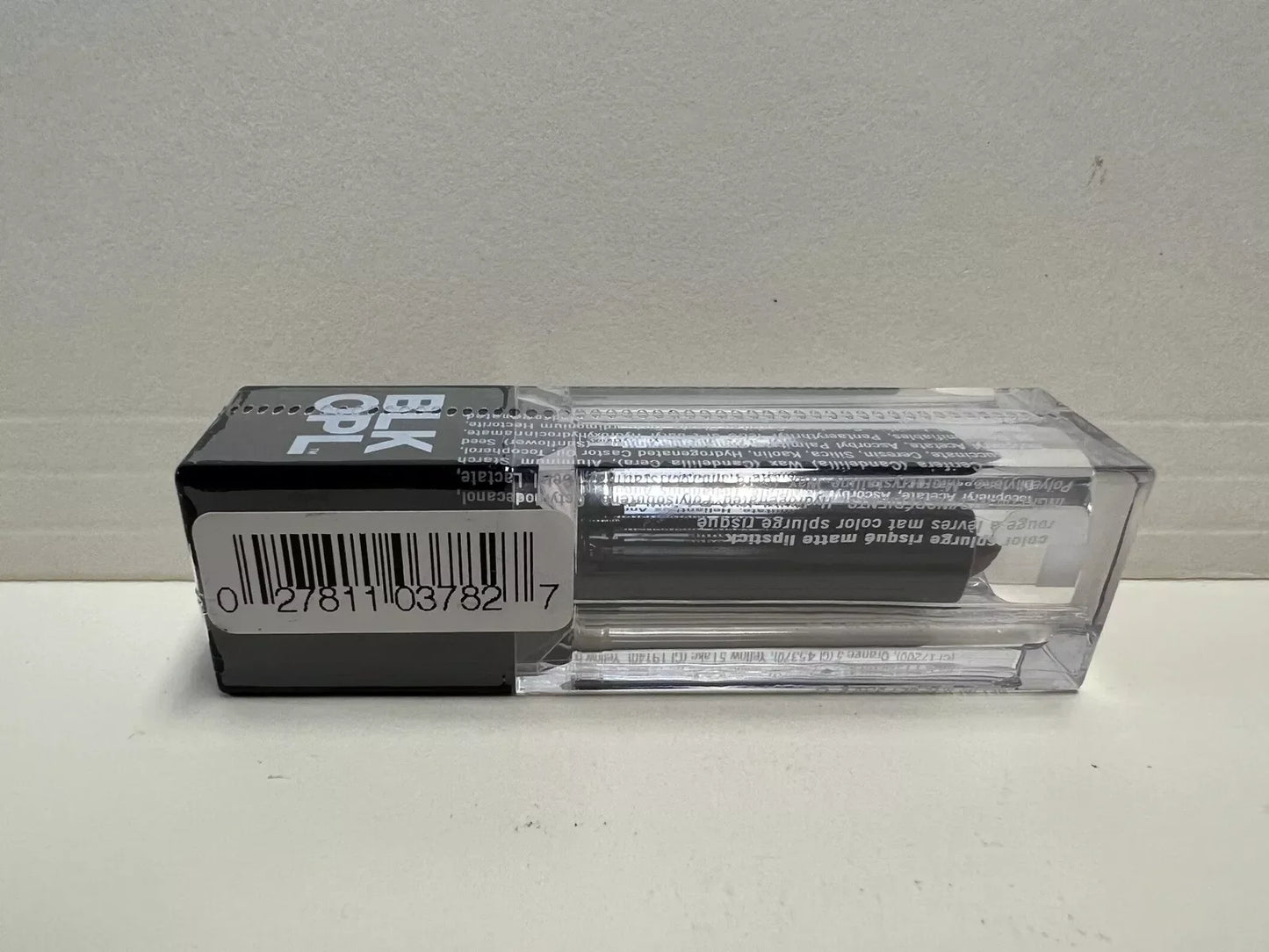 BLK/OPL Risqué Crème Lipstick, Ultra-Hydrating and Long-Wear, Black Currant - Exotic Pro