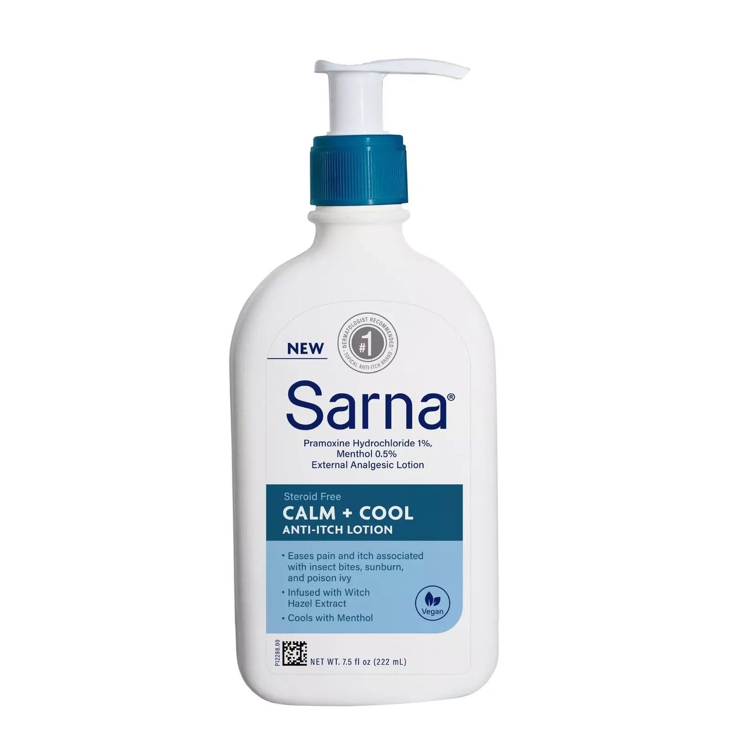 Anti-Itch Lotion – Steroid-Free Relief for Sunburn, Bites & Poison Ivy, 7.5 oz - Exotic Pro
