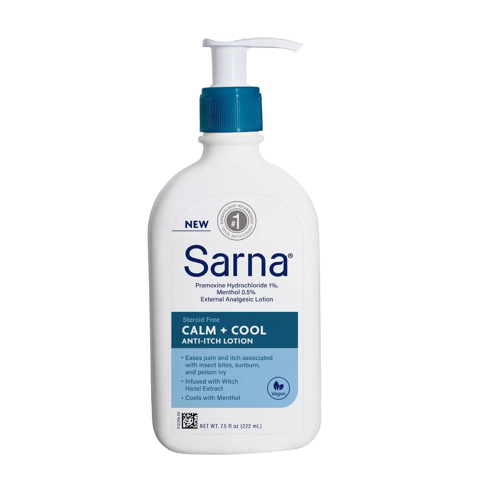 Anti-Itch Lotion – Steroid-Free Relief for Sunburn, Bites & Poison Ivy, 7.5 oz - Exotic Pro