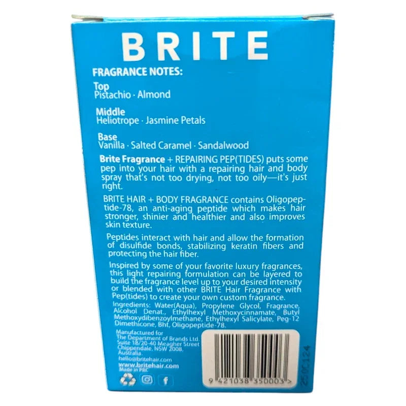 BRITE Hair & Body Fragrance with Repairing Peptides – Prom Queen, 3.38 Oz - Exotic Pro