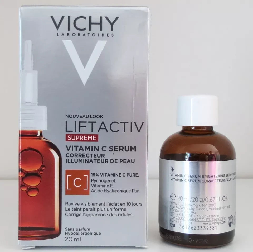 Vichy Liftactiv Supreme Vitamin C Serum - 20ml / 0.68oz - Exotic Pro