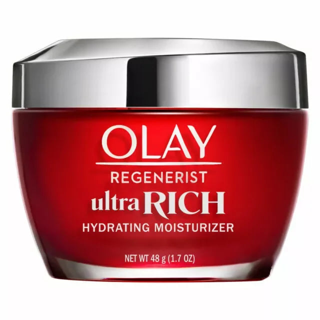 Olay Regenerist Ultra Rich Face Moisturizer, Everyday Care for All Skin Types, 1.7 oz - Exotic Pro