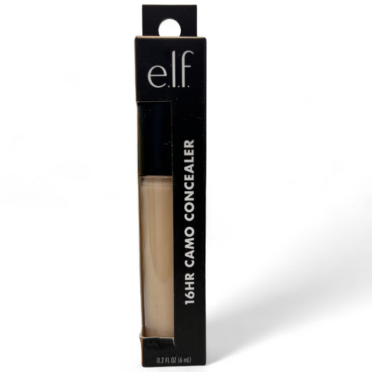 e.l.f. 16HR Camo Concealer – Medium Peach, Full Coverage, Long Wear Formula