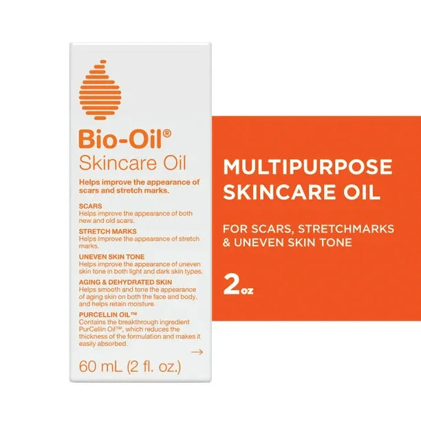 Bio-Oil Skincare Oil, Body Oil & Dark Spot Corrector for Scars and Stretchmarks, 2 fl oz - Exotic Pro
