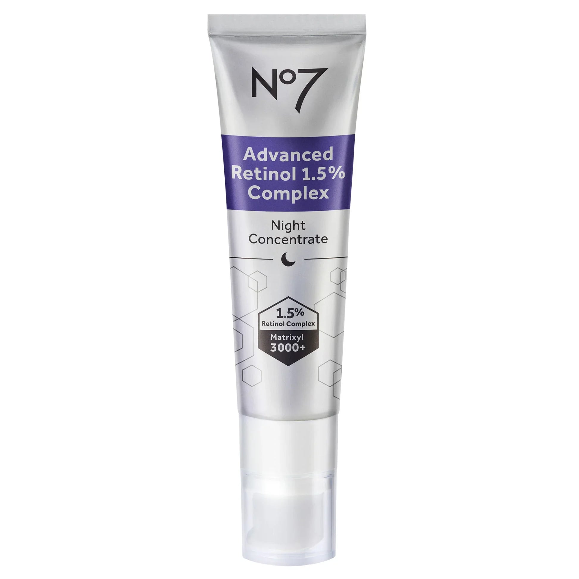 NO7 Advanced Retinol 1.5% Complex Night Concentrate, 1 fl oz - Exotic Pro