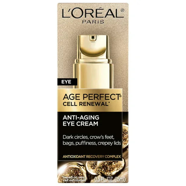 L'Oreal Paris Age Perfect Eye Cream Anti Aging Eye Cream, 0.5 fl oz - Exotic Pro